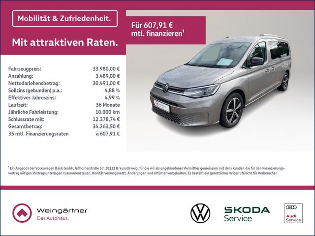 Caddy Maxi 2.0 TDI Style 4Motion, Sitzhzg, AppCo