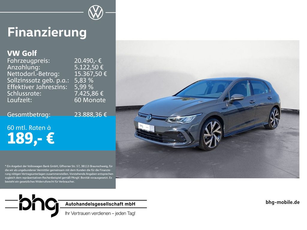 Golf 1.5 TSI OPF R-Line AppConnect LED Front-Lan