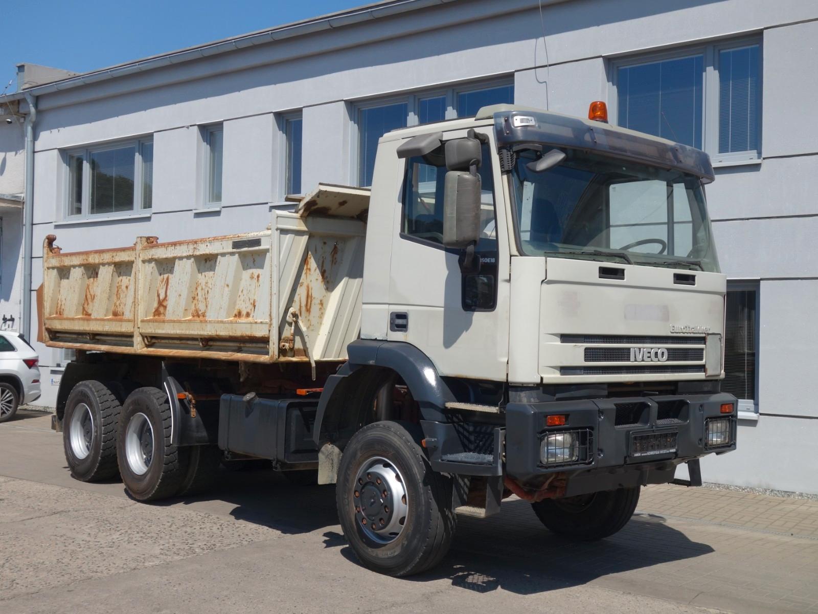 Iveco EURO TRAKKER, 6x6, Kipper Meiller