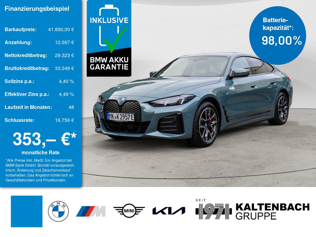 BMW i4 Gran Coupe 35 eDrive M-Sport Pro FACEL. 360° foto 1