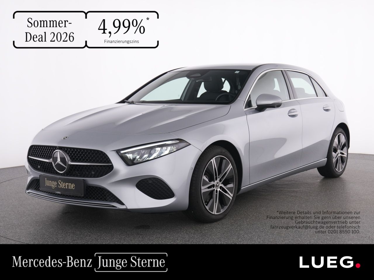 MERCEDES-BENZ A 200 d Progressive+NavPrm+LED-HP+Sthzg+Totw+360
