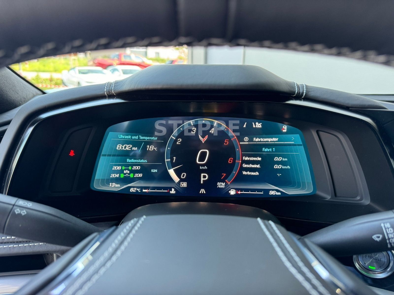 Corvette C8 Stingray Coupe 6,2 V8 3LT Europamodell STEPPE