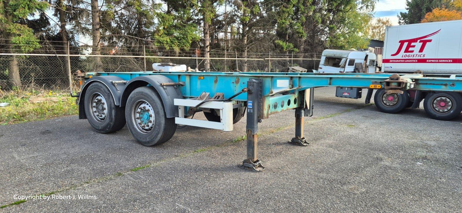 Andere Turbos Hoet* Container 20FT* MB Achsen*Luft Fede