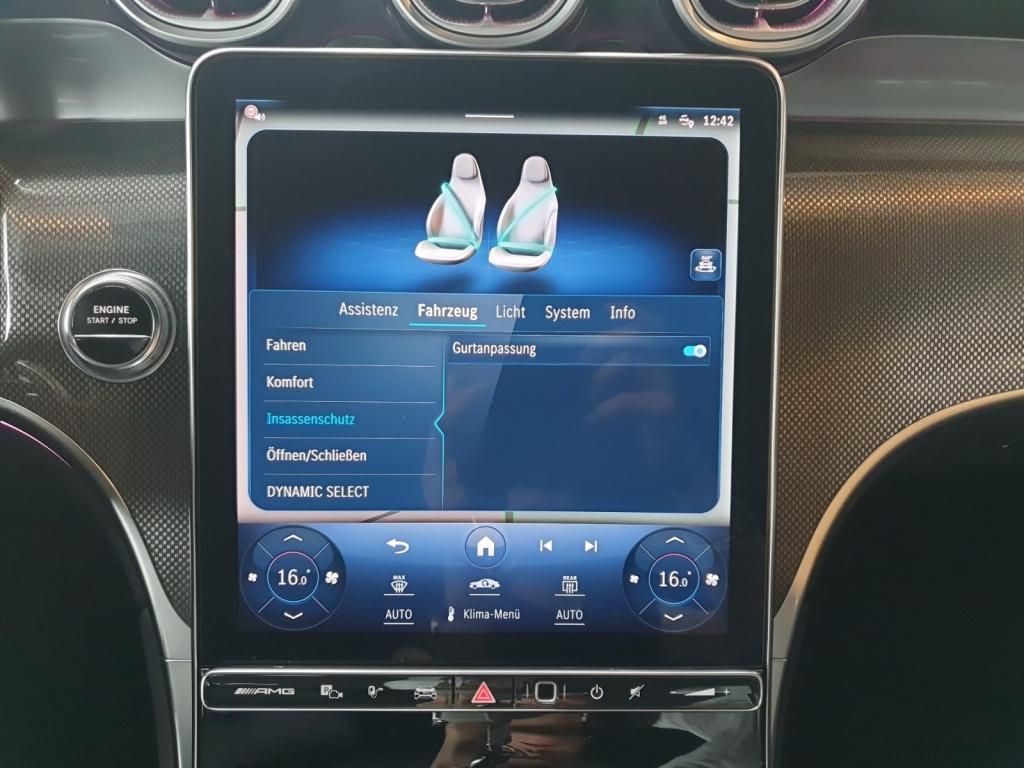 Fahrzeugabbildung Mercedes-Benz GLC 63 S E V-Max*AHK*Pano-Dach*Head-Up*Burmeste