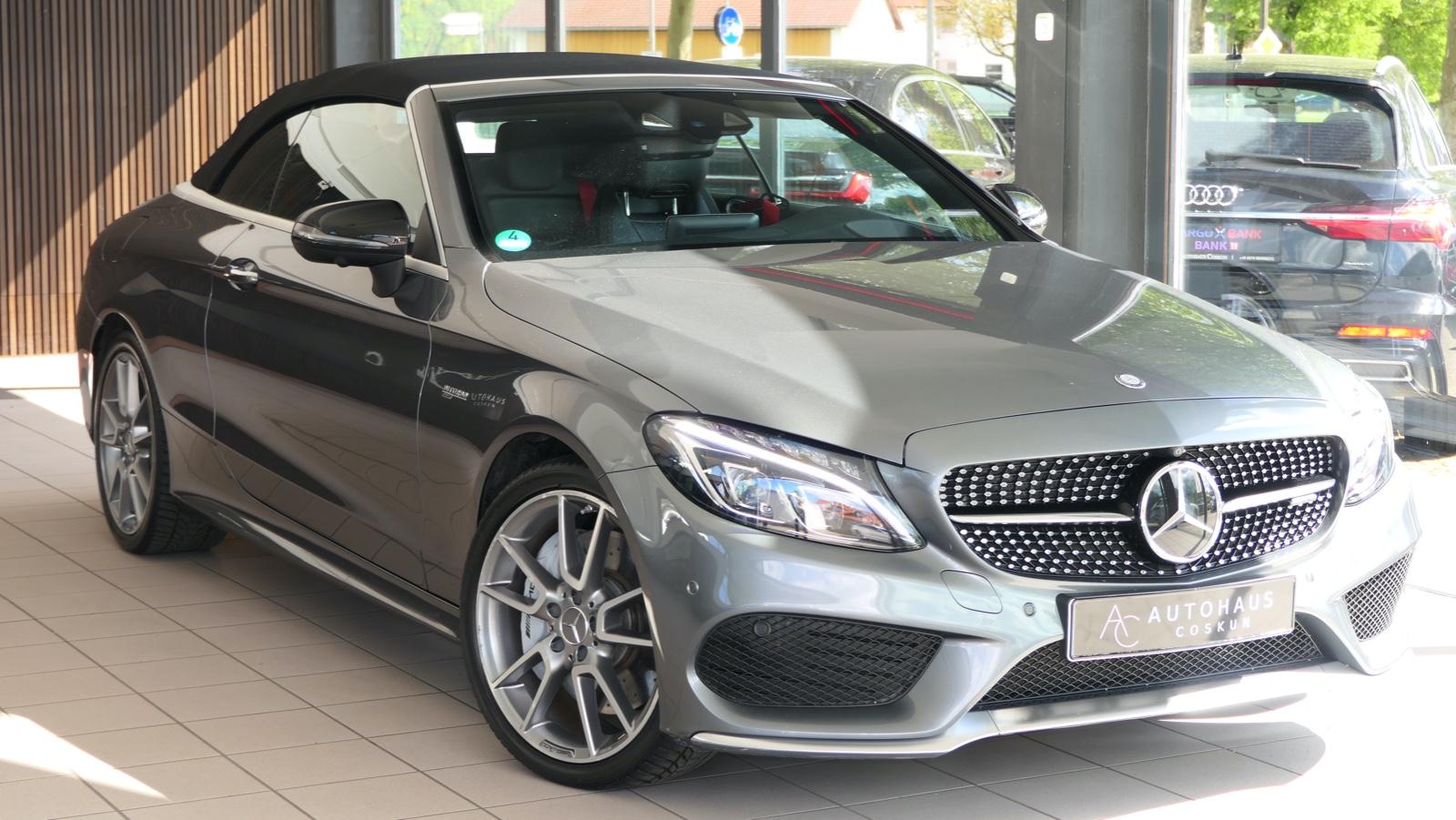 Mercedes-Benz C 43 AMG Cabrio 4Matic|CARBON|DESIGNO|MEMORY|360