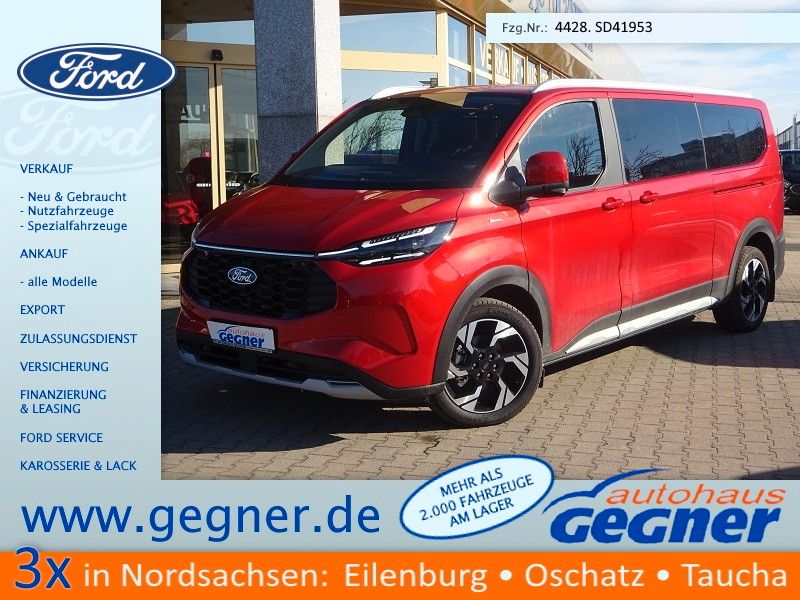Ford Tourneo Custom Active 340L2 PHEV 360Kam Exclusiv