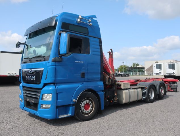 26.500 TGX XXL Hyva Lift + Fassi F 130 Kran h. H