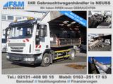 Iveco ML Eurocargo 80E18  Abrollkipper mit Container - Iveco Eurocargo 80e18