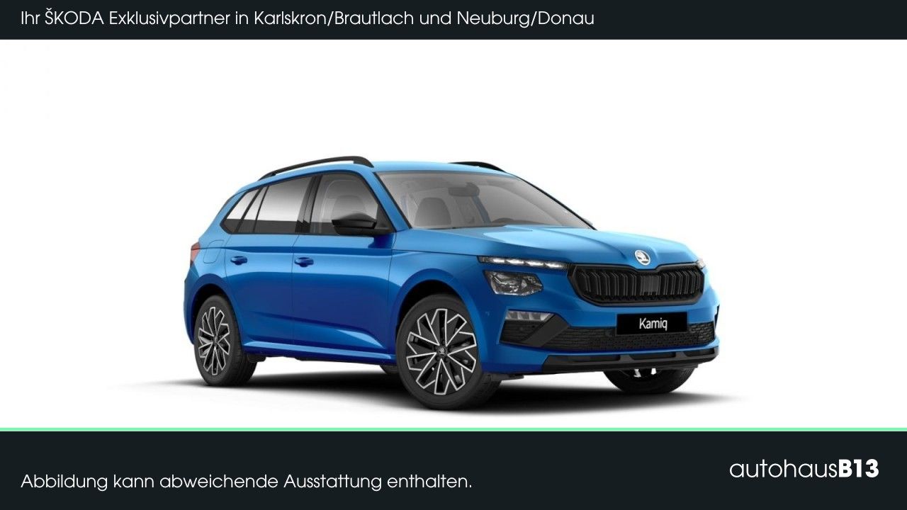 Skoda Kamiq Tour 1,5 TSI NAVI+PDC+AHK+SHZ+KEYLESS+LED