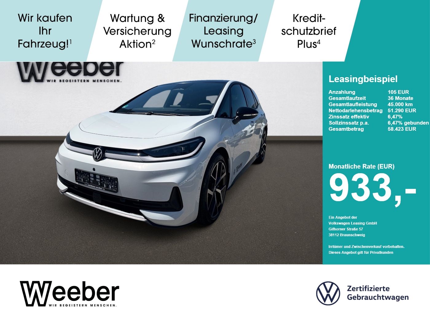 Volkswagen ID.3 Neo Style HeadUp Panodach Navi LED Kamera foto 1