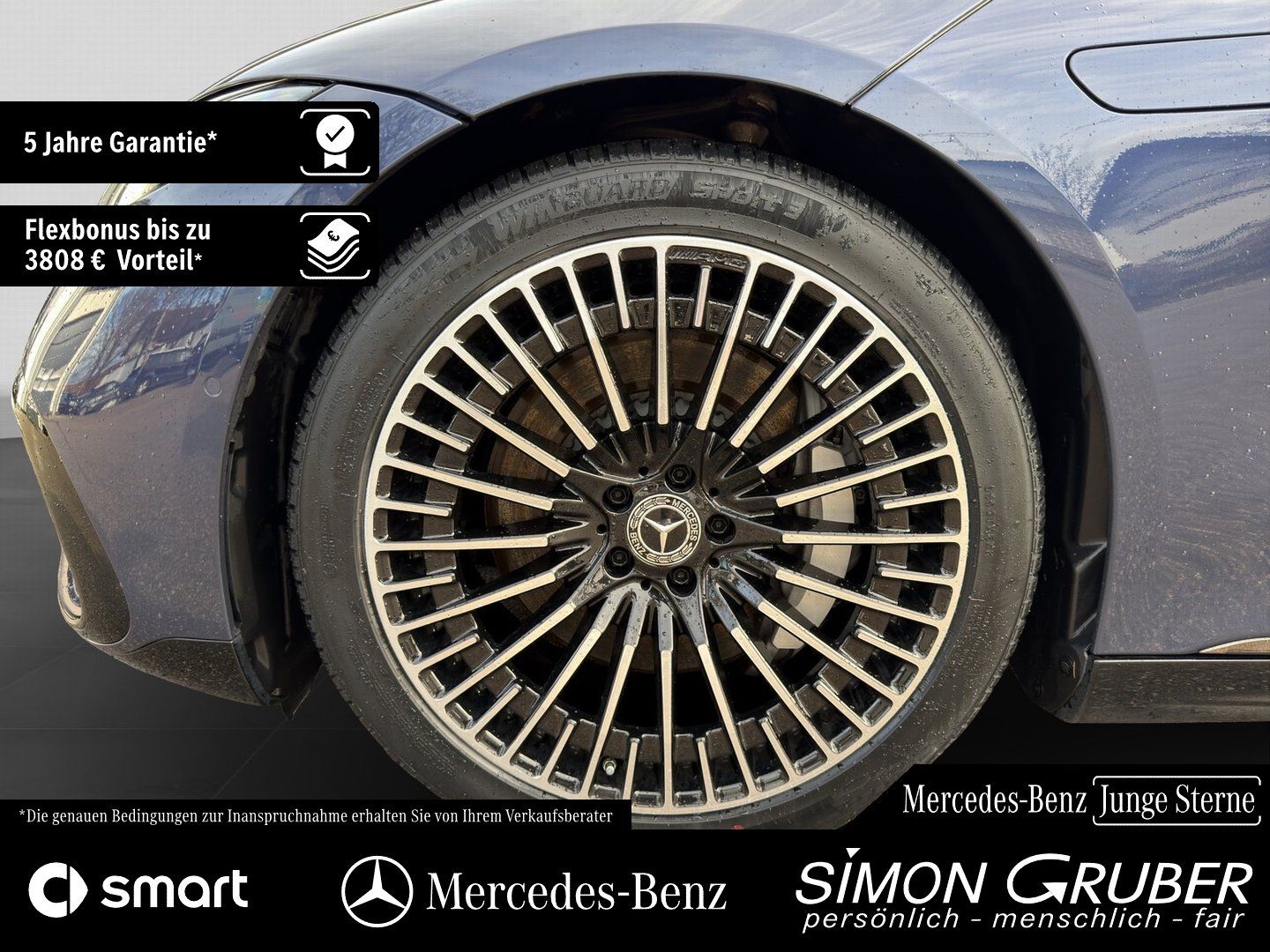 Fahrzeugabbildung Mercedes-Benz EQS 350 AMG Pano HUD DigiLight HaL Burmes 21Zoll