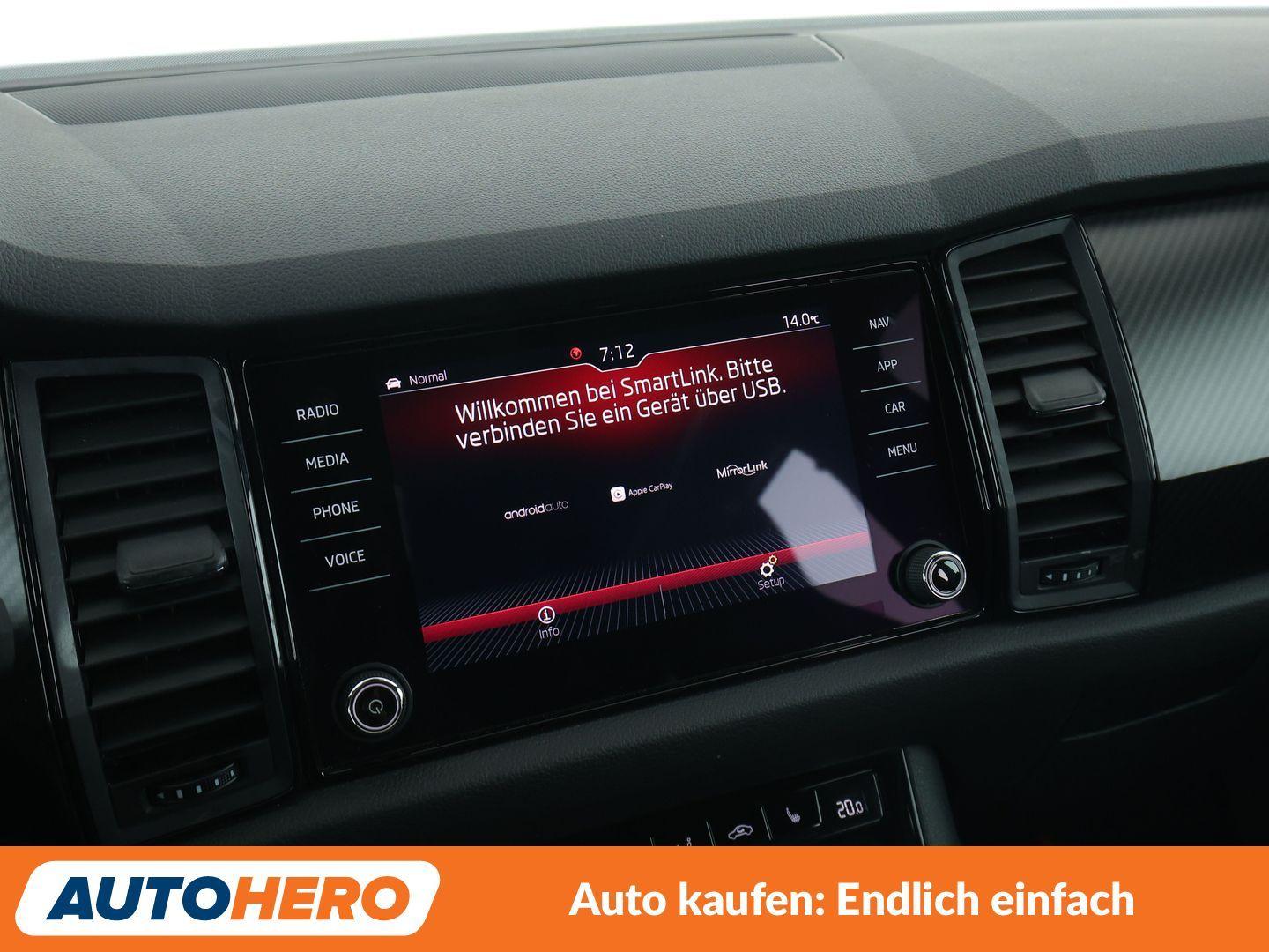 Skoda Kodiaq 2.0 BiTDI RS 4x4 Aut.*NAVI*LED*TEMPO*