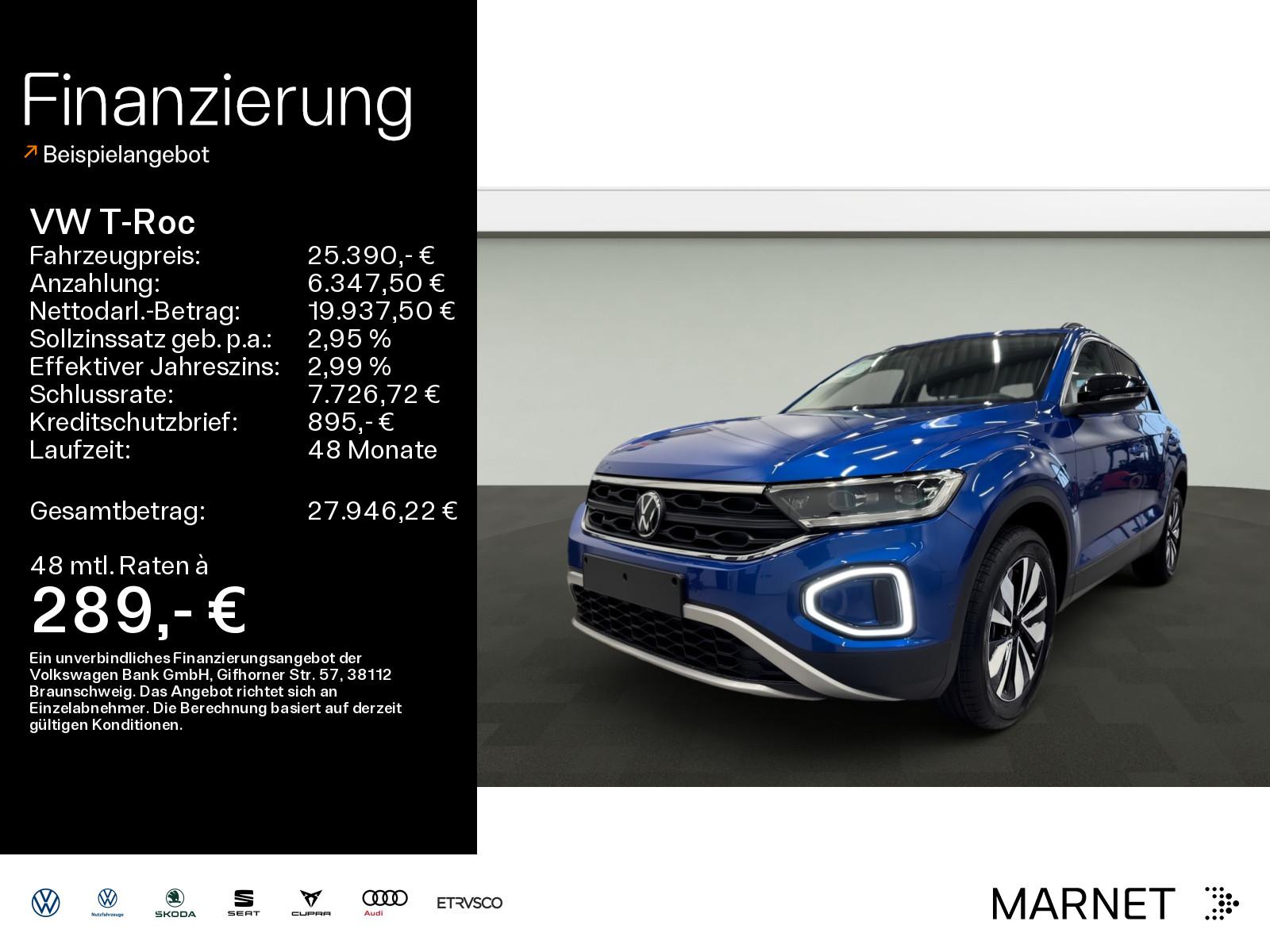 Volkswagen T-Roc 1.0 TSI GOAL NAV*LED*DIGI*APP*DAB