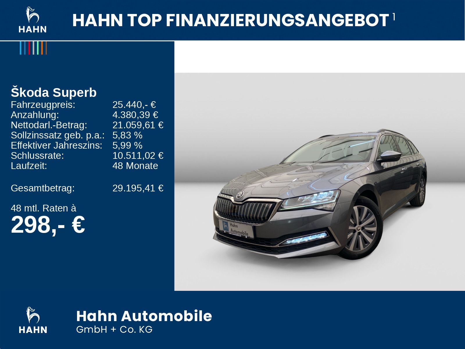Skoda Superb Combi 1.4TSI iV DSG Ambition LED AHK Navi imagem 2