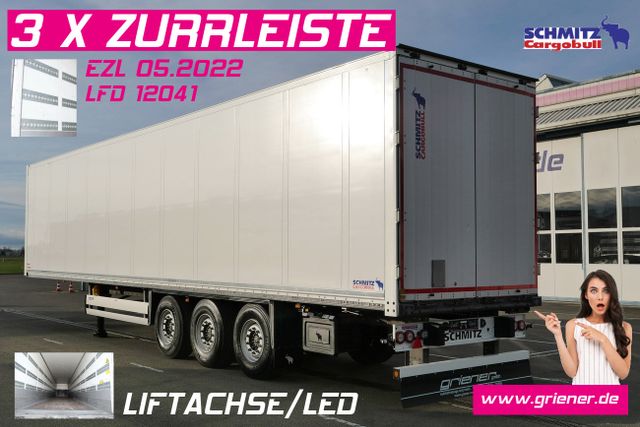 Schmitz Cargobull SKO 24/ 3 x ZURRLEISTE / LED/ LIFTACHSE !!!!!!!!