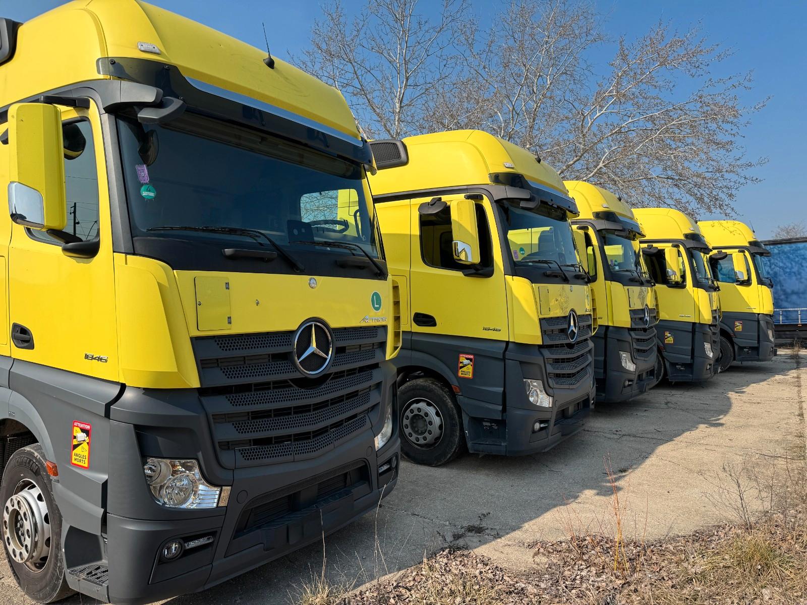 Mercedes-Benz 7 x ACTROS 1846 GIGASPACE, tacho G2V2