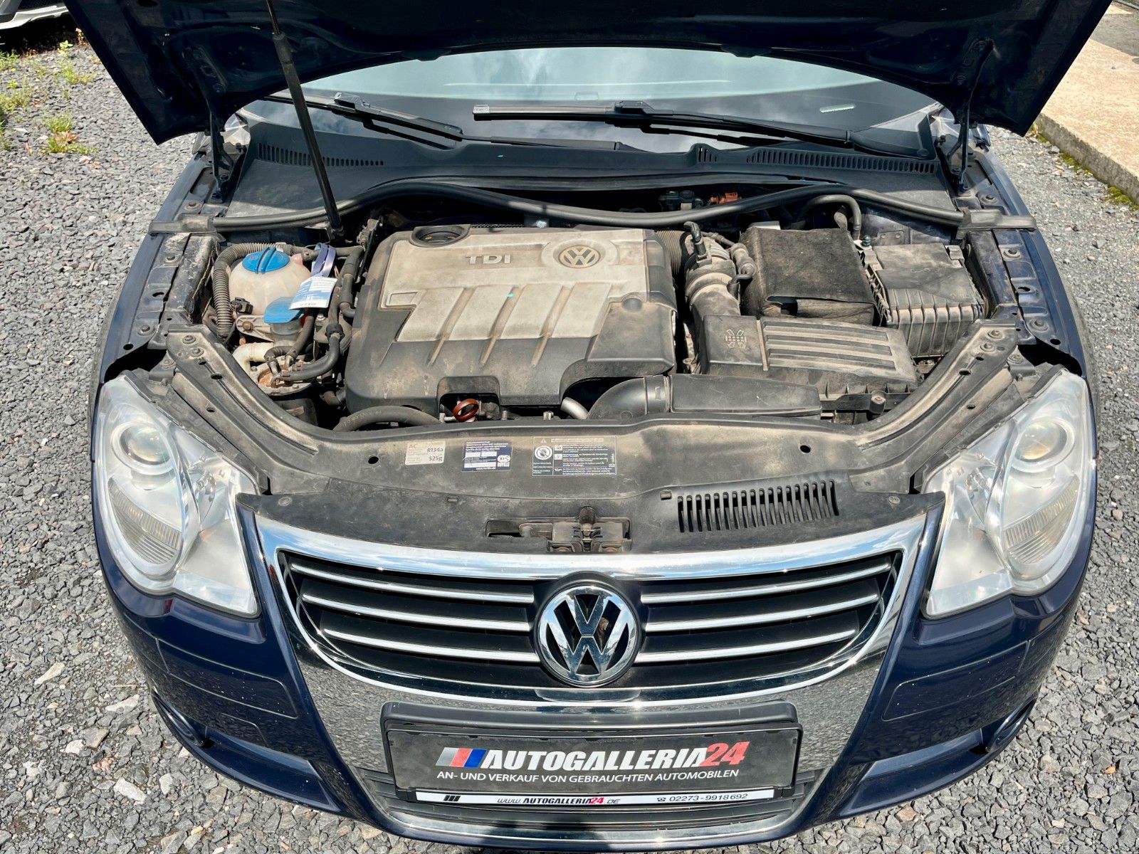 Fahrzeugabbildung Volkswagen Eos 2.0 TDI Edition 2009 Navi Leder Klima AHK
