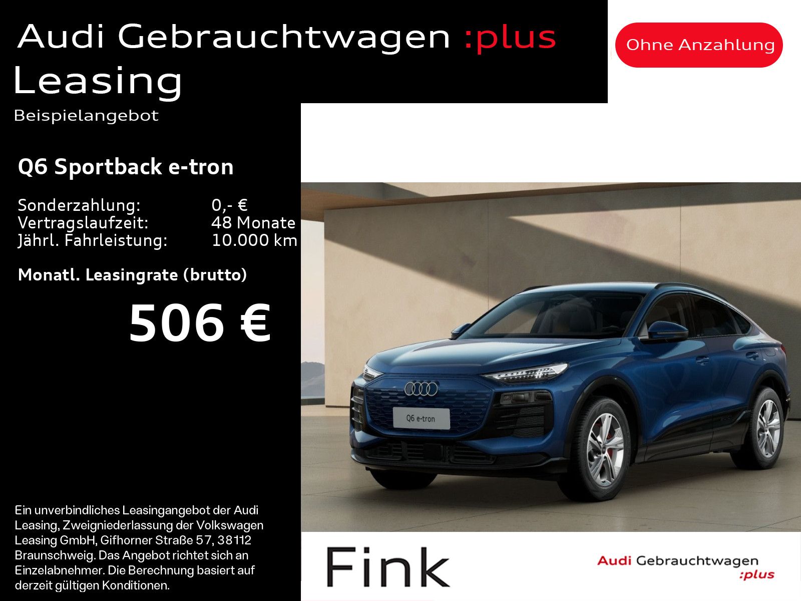 Audi Q6 Sportback e-tron AHK