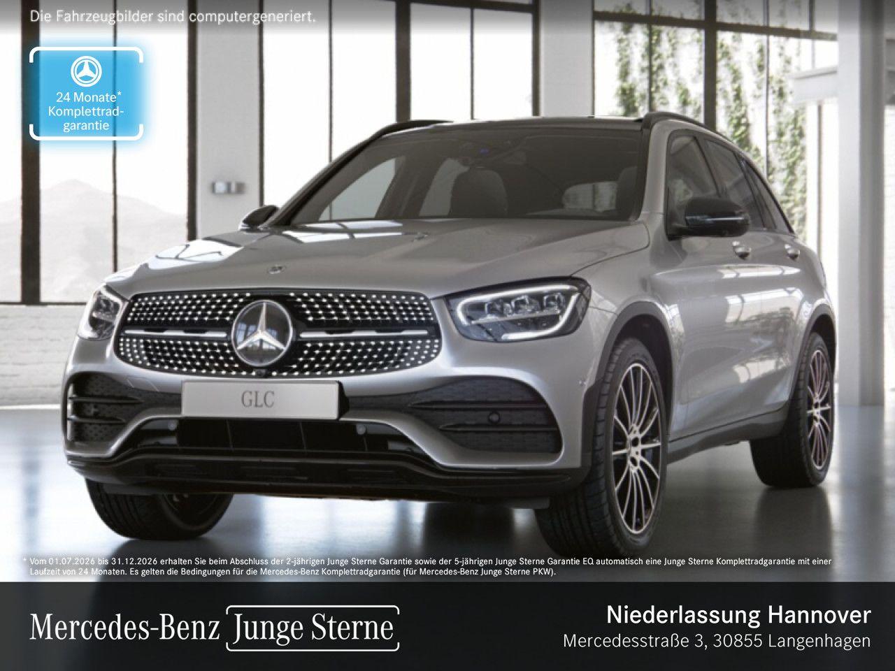 Mercedes-Benz GLC 300 de 4M AMG/Night/Pano/Distr/LED/360°