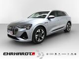 Audi e-tron 50 quattro S line AHK*MATRIX*NAV*SHZ*ACC* - silberne Audi e-tron