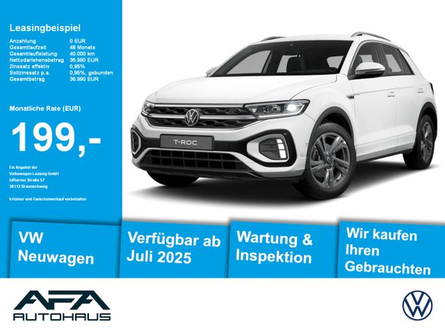VW T-Roc 1,5 TSI R-Line DSG AHK*LED*ACC*App-Conn.