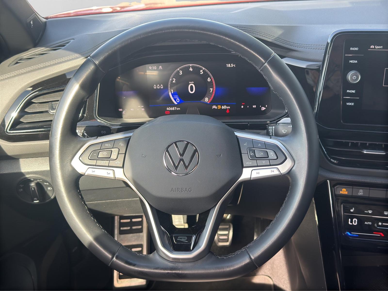 Volkswagen T-Roc 1.0 TSI R-Line LED-PLUS APP-CONNECT ACC PA, миниатюра 18
