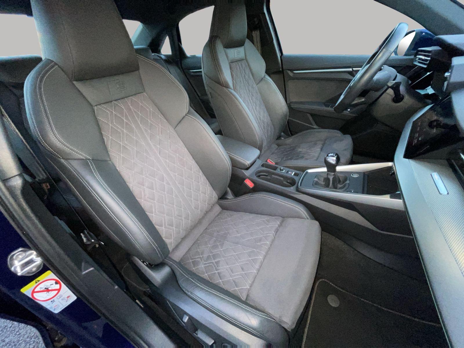 Audi A3 Lim. 30 TDI S line Matrix Kam. Alcantara AHK, миниатюра 18