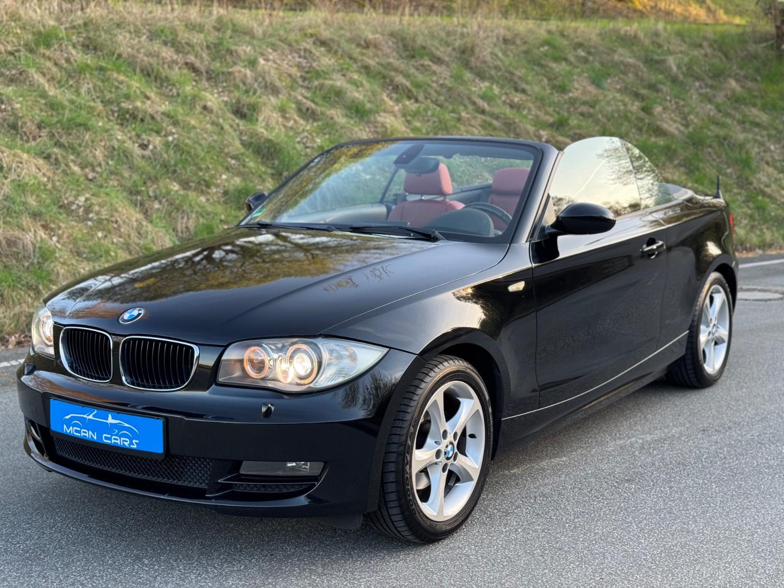BMW 120d Cabrio-AUTOMATIK-NAVI-XENON-LEDER