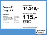 Opel Combo E Cargo 1.5 D Edition 3Sitze/Klima/PDC - Opel Combo: 1.3