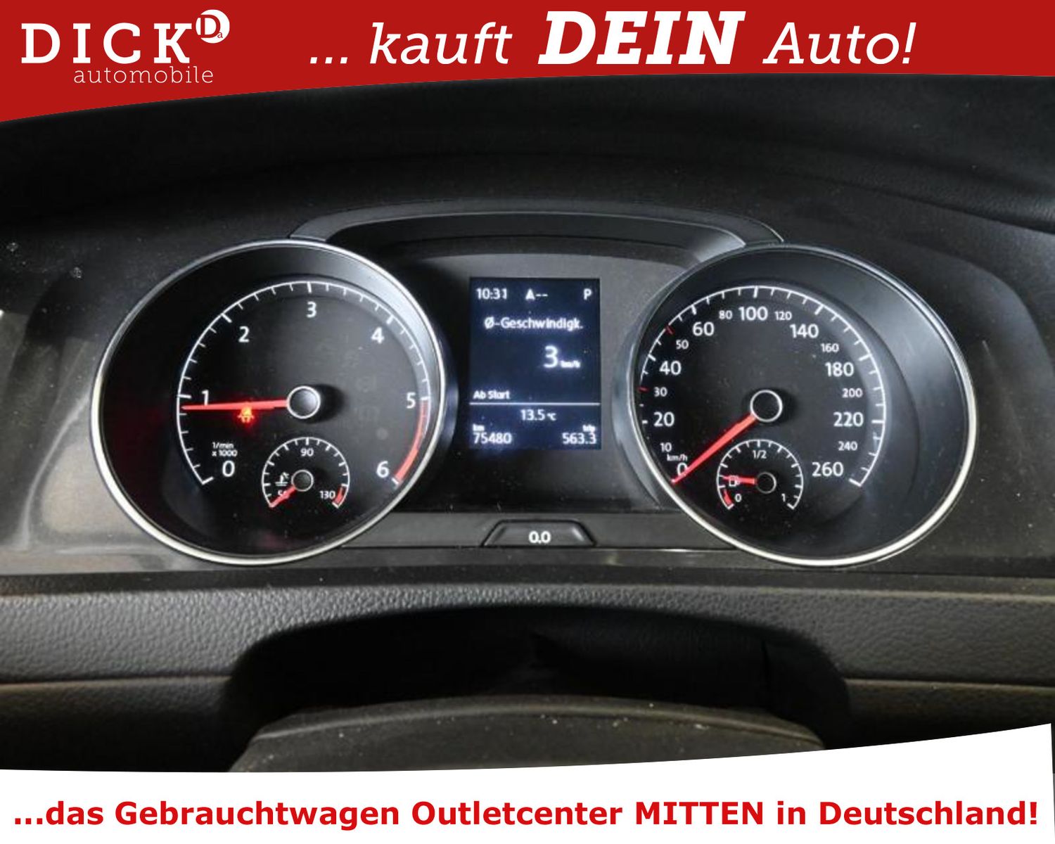 Fahrzeugabbildung Volkswagen Golf VII 1.6 TDI DSG NAVI/SITZHZ/ACC/MASSAGE/8 F