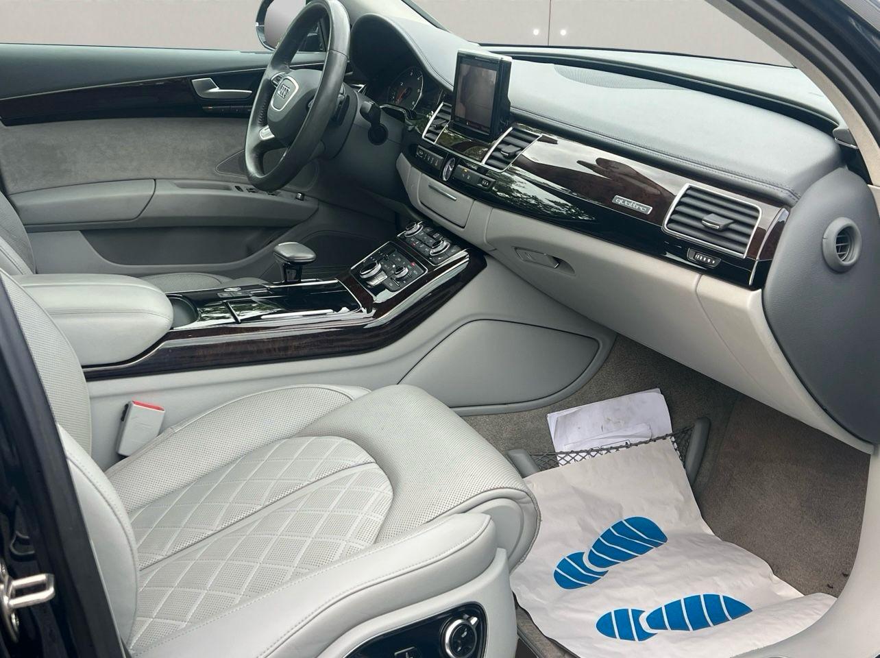 AUDI A8 3.0 TDI QUATTRO 250ch - CUIR - CAMÉRA 360° - SIÈGES MASSANTS - SUSPENSION PNEUMATIQUE - BOSE