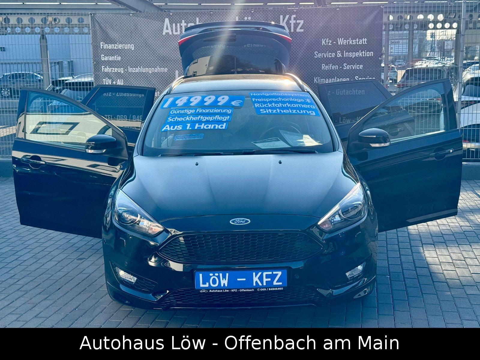 Ford Focus Turnier ST-Line TÜV NEU SCHECKHEFT SR+WR