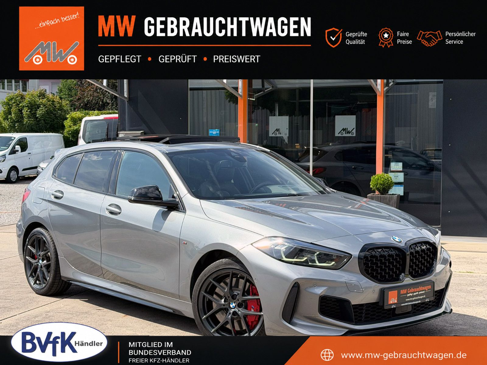 Fahrzeugabbildung BMW M135i Steptr. xDrive M-Perf. ACC KAM HUD PANO BT