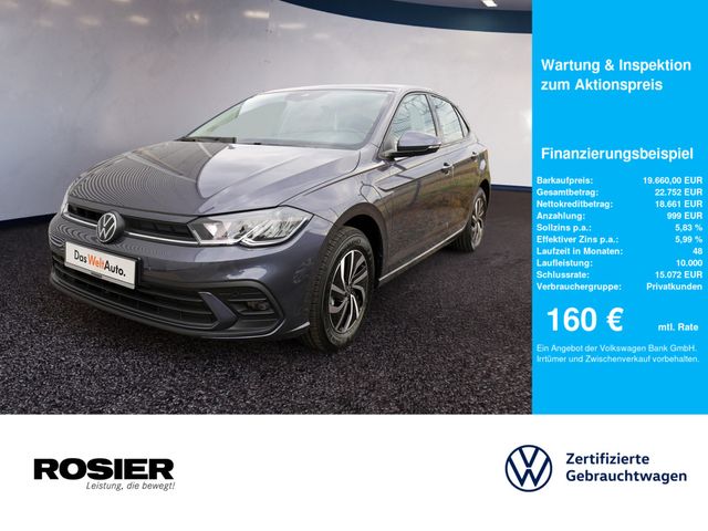 Volkswagen Polo Life 1.0 TSI LED KAMERA SPURH. SHZ KLIMA BT