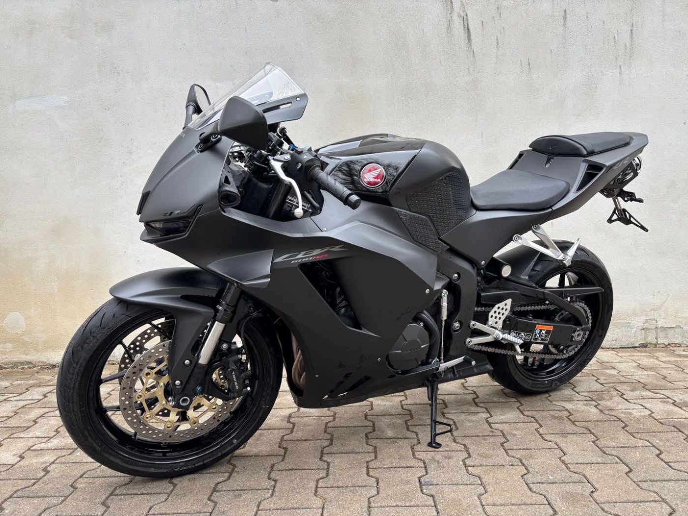 Fahrzeugabbildung Honda CBR 600 RR kurzer Kennzeichenhalter