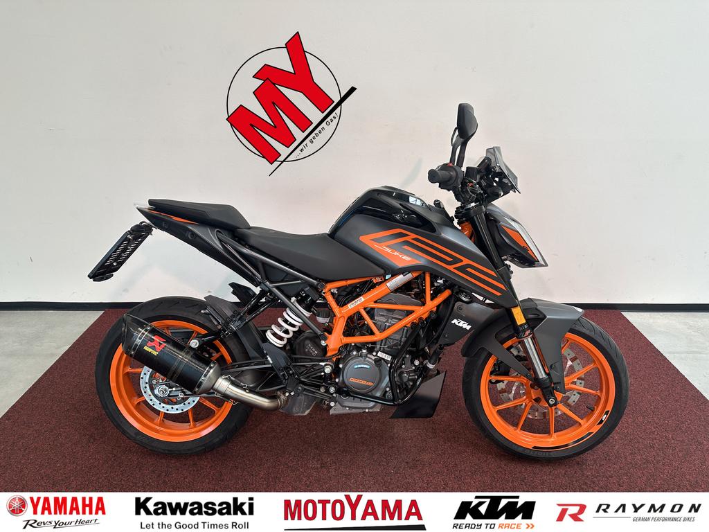 KTM 125 DUKE inkl. AKRA, KZH, SERVICE, TÜV...