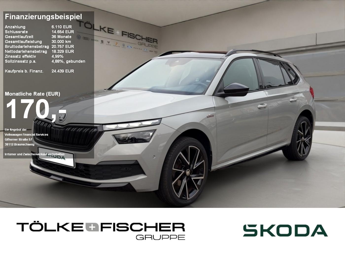Skoda Kamiq 1.5 TSI Monte Carlo Pano ACC AUT Kam. Navi