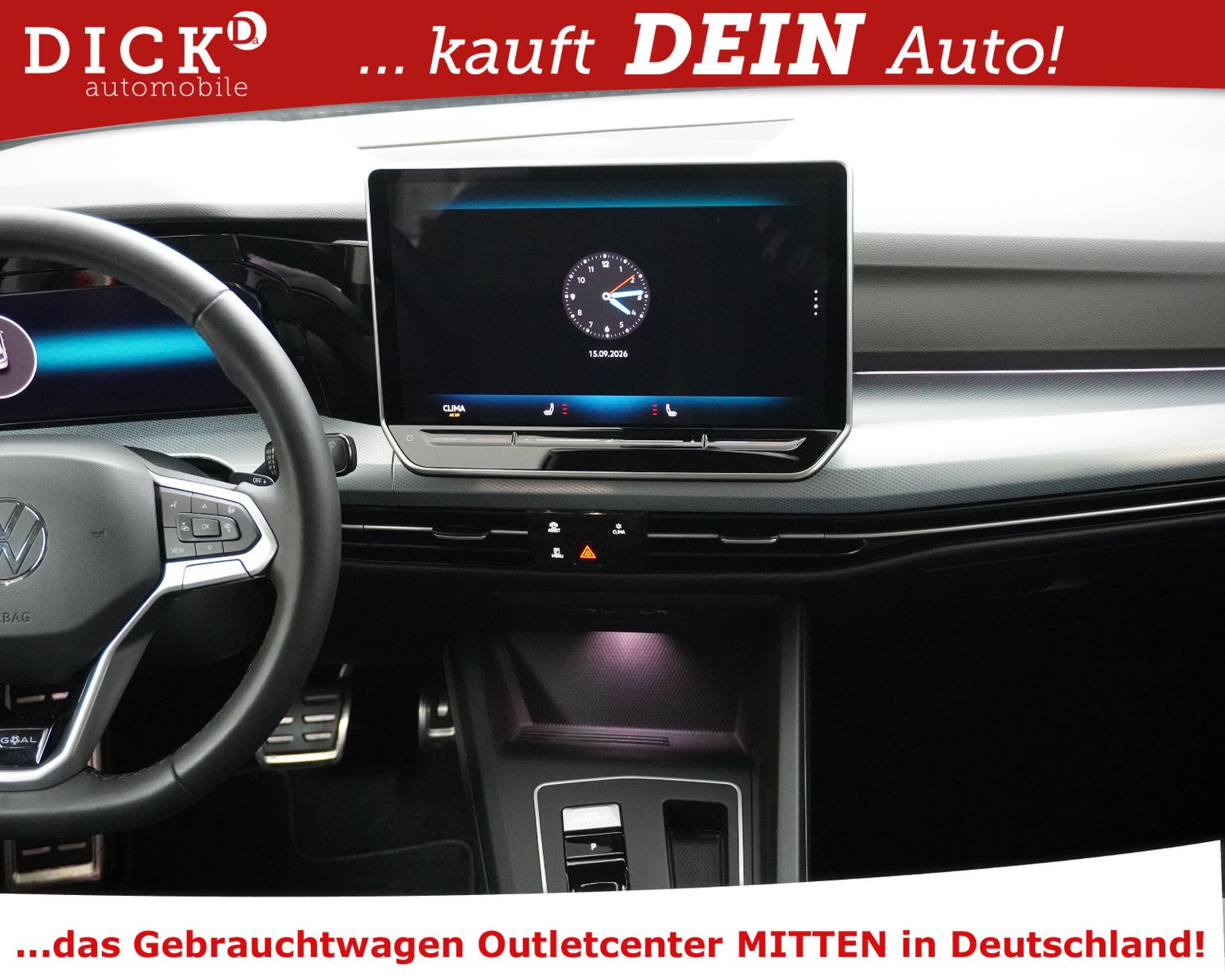 Fahrzeugabbildung Volkswagen Golf VIII 1.5eTSI Goal >IQ+NAV+VIRTU+KAM+AHK+ACC