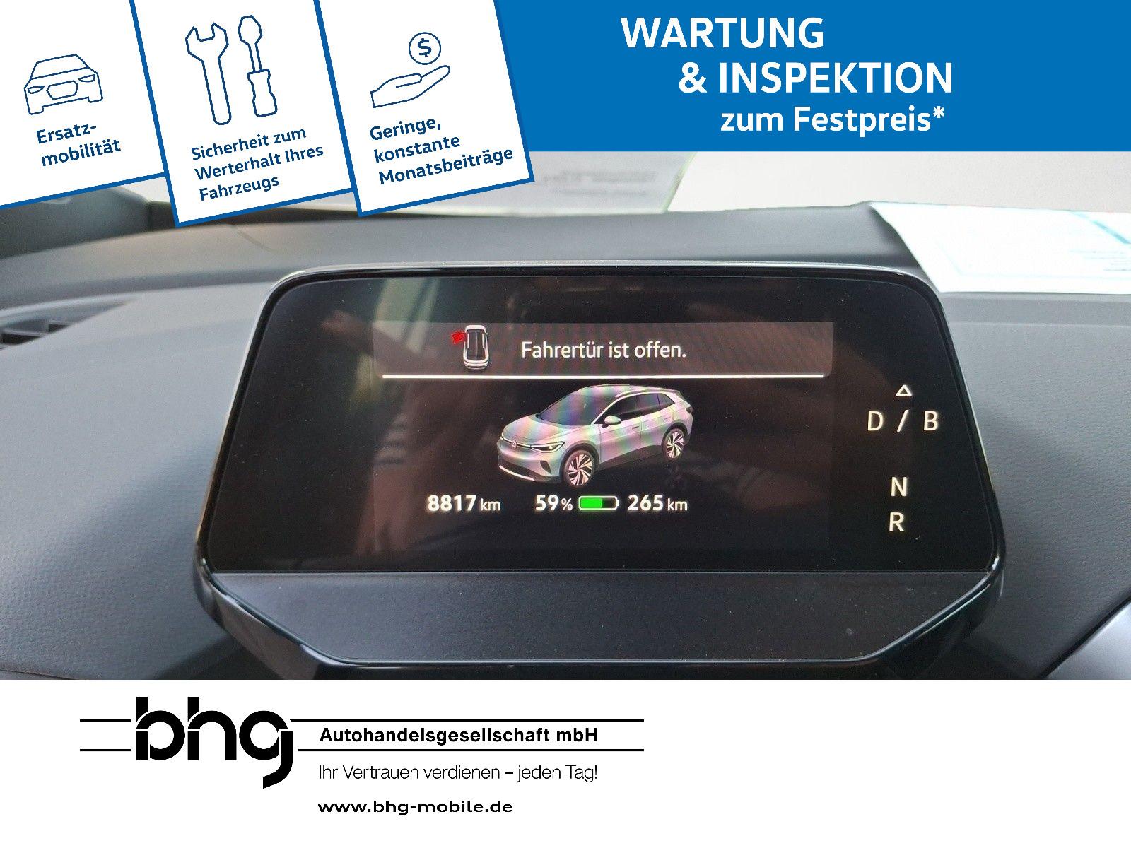 Volkswagen ID.4 Pro AHK WÄRMEPUMPE 360 GRAD KAMERA IQ.DRIVE, миниатюра 26