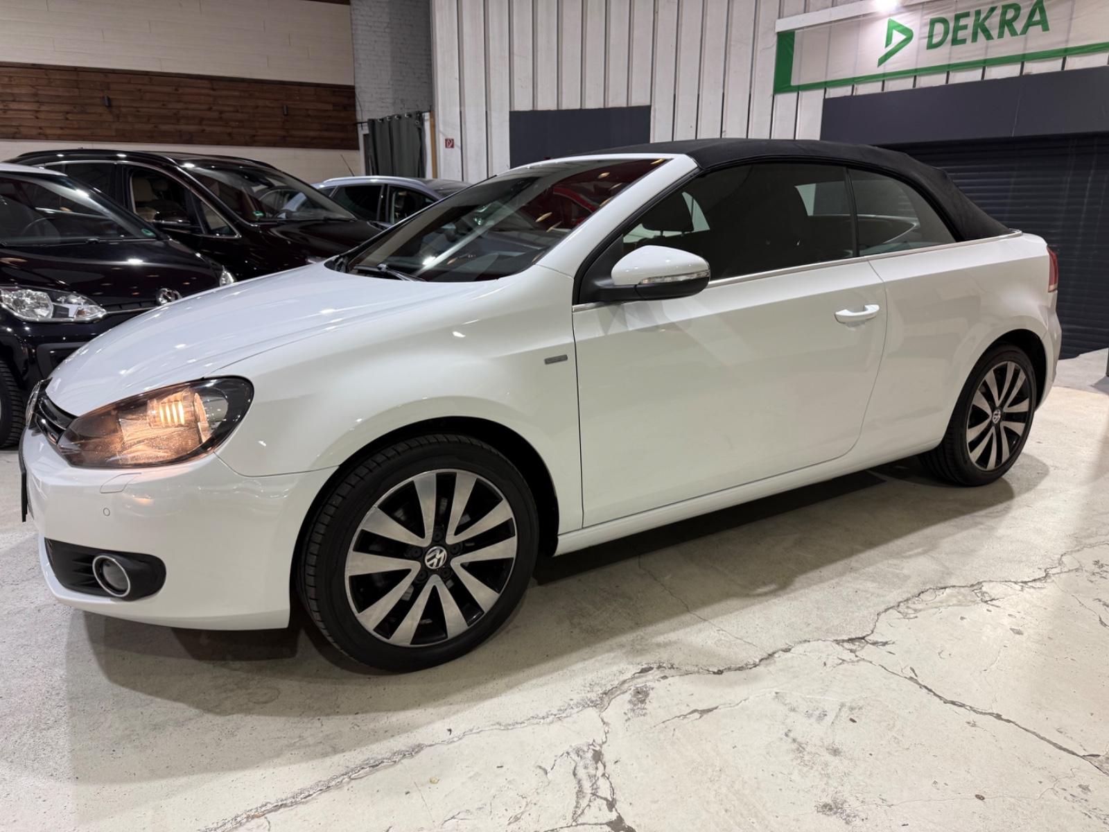 Volkswagen Golf VI Cabriolet Life 1.Hand *
