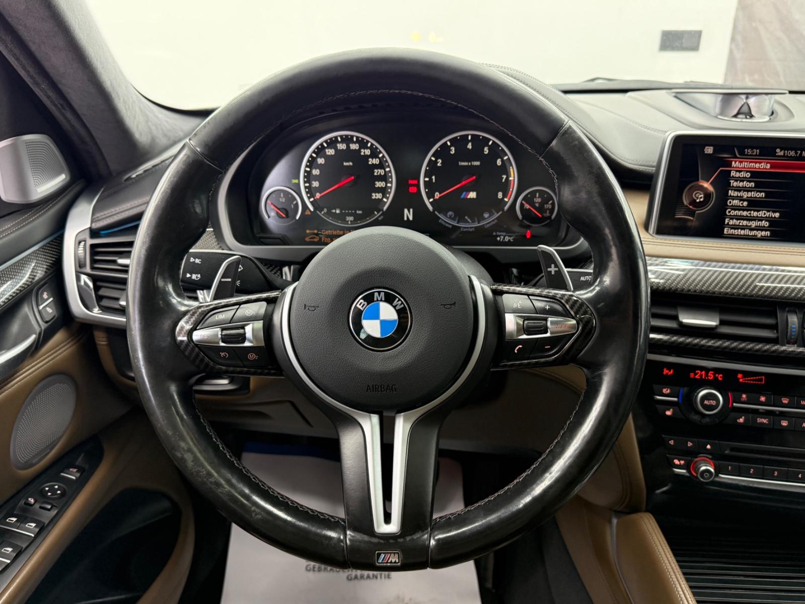 BMW X6 M*B&O*DEUTSCH*UNFALLFREI*MEMORY*CARBON*HUD*