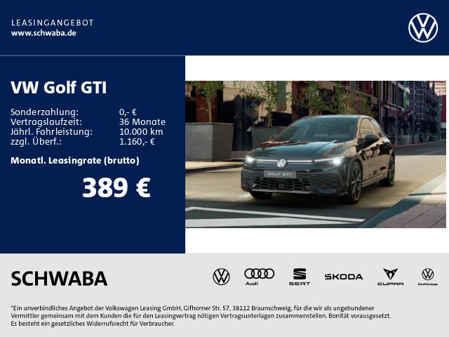 Golf GTI 2,0 l TSI DSG *MATRIX*AHK*PANO*HdUp*H&K