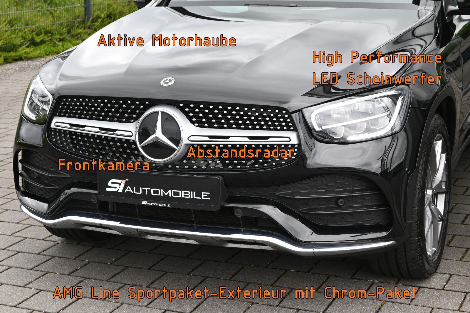 Fahrzeugabbildung Mercedes-Benz GLC 300 d 4M. AMG °ACC°AHK°LEDER°PANO°8FACH°360°
