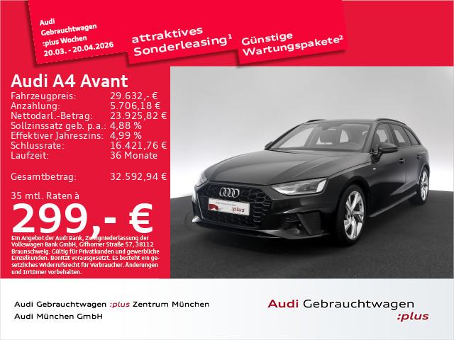 Audi A4 Avant 30 TDI S tronic Navi+