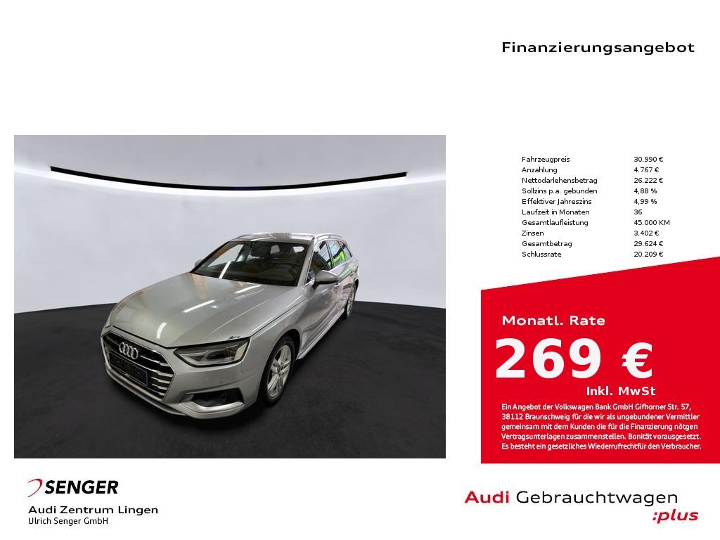 Audi A4 Avant Advanced 40 TDI S tronic LED ACC AHK