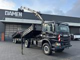 Scania G 500 XT 4x4 Kipper/Kraan