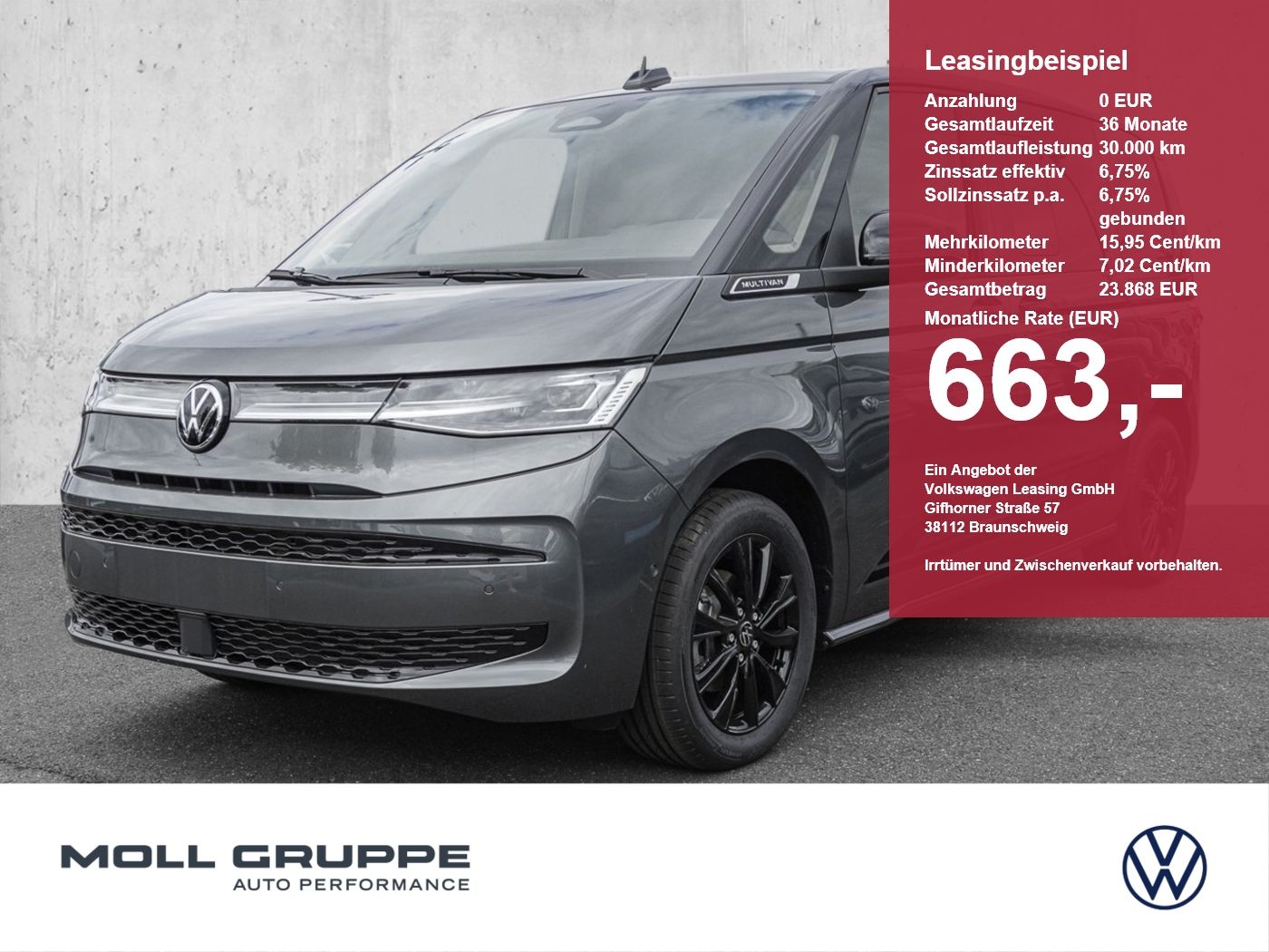 Volkswagen T7 Multivan Edition 7 Sitzer KR AHK Klima ACC