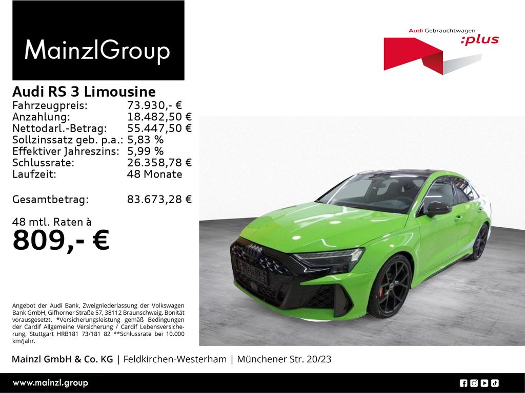 Image of Audi RS3