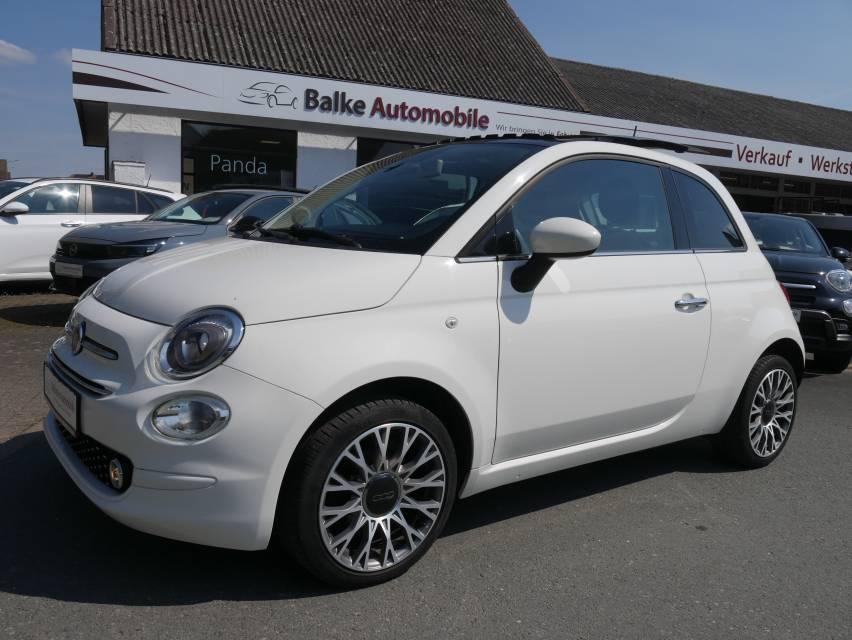 Fiat 500 1.2 Lounge *VOLL!*SKY DOME*CAR PLAY*16'ALU*K