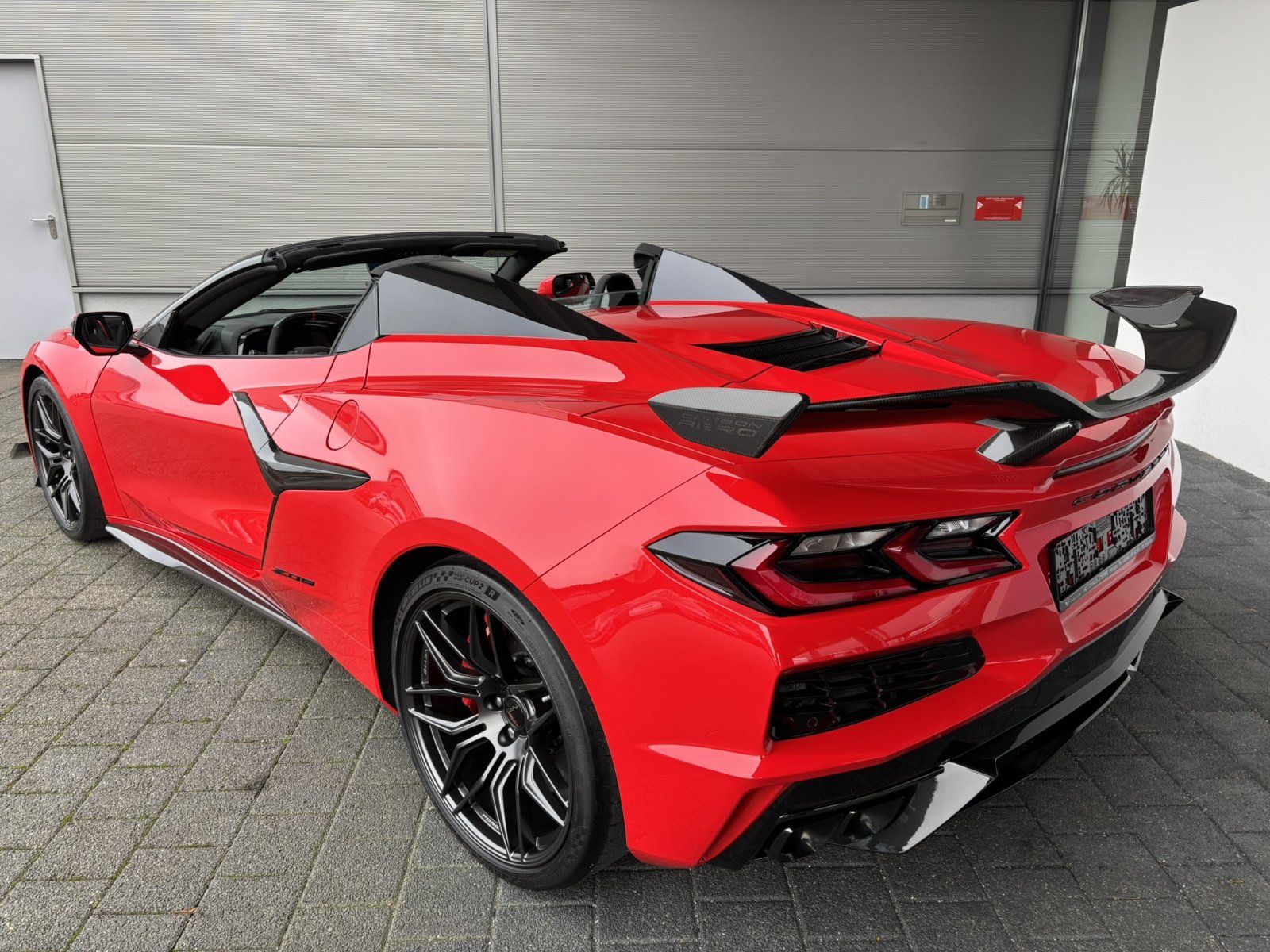 Corvette Z06 5,5V8 Cabrio Z07 Pack. Ceramic/Carbon Pack.
